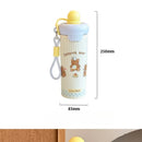 Axyaa Cartoon Stainless Steel Thermos Cup, Large Capacity Coffee Cup for Gifting