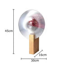 Axyaa Reflecting Prism Vase with Artificial Flowers for Room Decor