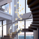 Axyaa Nordic Dining Room Pendant Ceiling Chandelier for Indoor Living Room Lighting