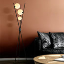 Scandanavian Moon Ball LED Floor Lamp by Axyaa - Nordic Design for Living Room Loft Study