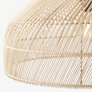 Axyaa Handcrafted Rattan Chandelier: Modern Designer Lighting for Home & Business decor