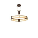 Axyaa Modern Chandelier Ring Pendant Lamp for Living Room and Bedroom
