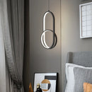 Axyaa Modern Luxury Bedside Pendant Lights | Nordic Loft Decor Chandelier