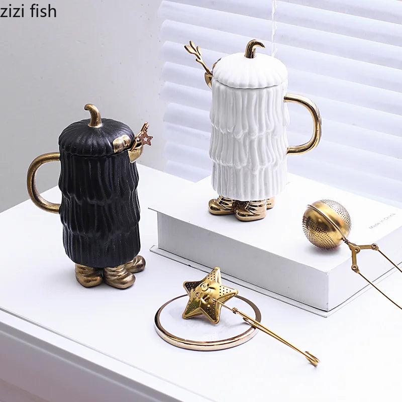 Axya Ceramic Tea Mug Set Teapot Coffee Cup Gift Box