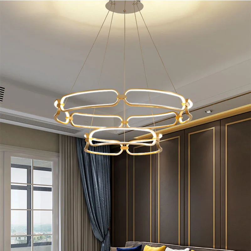 Axya Modern LED Pendant Chandelier for Home Decoration