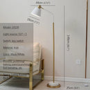 Axyaa Nordic LED Floor Lamp for Modern Art Living Room & Bedroom Decor
