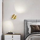 Axyaa Copper Rotatable Wall Lamp: Nordic Modern Minimalist Bedroom Living Room Light