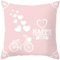 Axyaa Valentine's Day Parchment Pillow Set for Home Sofa, Square Pillowcase