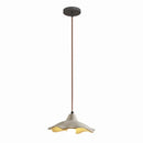 Axyaa Wabi-Sabi LED Pendant Light - Cream Vintage Art Lamp for Bedroom & Restaurant