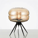 Axyaa Glass LED Desk Lamp for Modern Home Decor