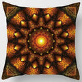 Axyaa Indian Mandala Print Polyester Pillow Case Sofa Decor Throw Pillows 45x45cm