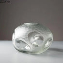 Axyaa Glass Vase Hydroponic Flower Pot Transparent Modern Decor