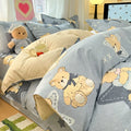Axyaa Cotton Quilt Cover Single 150x200x230 Small Fresh Print