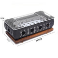 Axyaa Portable BBQ Grill: Japanese Barbecue Stove Charcoal Grill Set