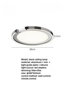 Axyaa Large Smart LED Ceiling Lamp Ultra-thin Modern Design Brightness Dimmable