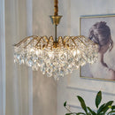 Axyaa Crystal Pendant LED Ceiling Light for Luxurious Living Room and Bedroom
