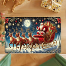 Christmas Santa & Reindeer Door Mat - Axyaa Home Decor