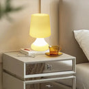 Axyaa Dazzling Mushroom Table Lamp, Rechargeable Dimmable LED Night Light for Modern Home Decor