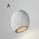 Axyaa Dark Gray LED Small Drop Pendant Lamp for Home Dining Bedroom