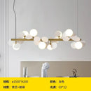 Axyaa Gold Iron Art Glass Chandelier - Elegant Lighting Décor