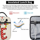 Axyaa Mickey and Minnie Insulated Lunch Bag - Portable Thermal Food Cooler