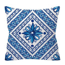 Axyaa Geometric Ethnic Floral Print Pillowcase 45*45cm