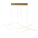 Axyaa Gold/Chrome Plated Pendant Lights for Dining & Kitchen Room Lighting