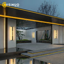 Axyaa Marble Outdoor Wall Lights IP65 Waterproof Sconces for Balcony Courtyard Street Lighting