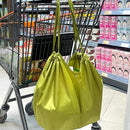 Axyaa Waterproof Folding Shopper Bag | Large Fashion Tote for Supermarket & Daily Use