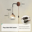 Axyaa Wabi Sabi Stone Wall Lamp: Modern LED Decor for Home, Restaurant, or Bar