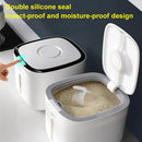 Axyaa Rice Bucket Sealed Insect-Proof Storage Container with Automatic Dispenser