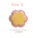 Axyaa Cat Flower Hand-painted Dinner Plate Set Home Tableware Salad Dessert Plates
