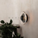 Axyaa Circle Glass Wall Lights: Nordic Modern Design for Bedroom, Kitchen, Bar - Minimalist Luxury Décor