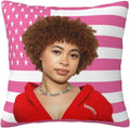 Axyaa Double-Sided Plush Pillowcase for Sofa and Sleeping - 18x18 Inch/20x20 Inch