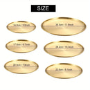 Axyaa Stainless Steel Dining Tray Set