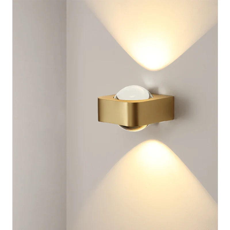 Axyaa Modern LED Wall Lamp for Living Room & Bedroom