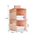 Axyaa Multi-layer Folding Hanging Storage Organizer for Bras, Underwear, Socks, and Clothes