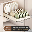 Stainless Steel Expandable Bowl Plate Rack by Axyaa: Countertop Storage Organizer