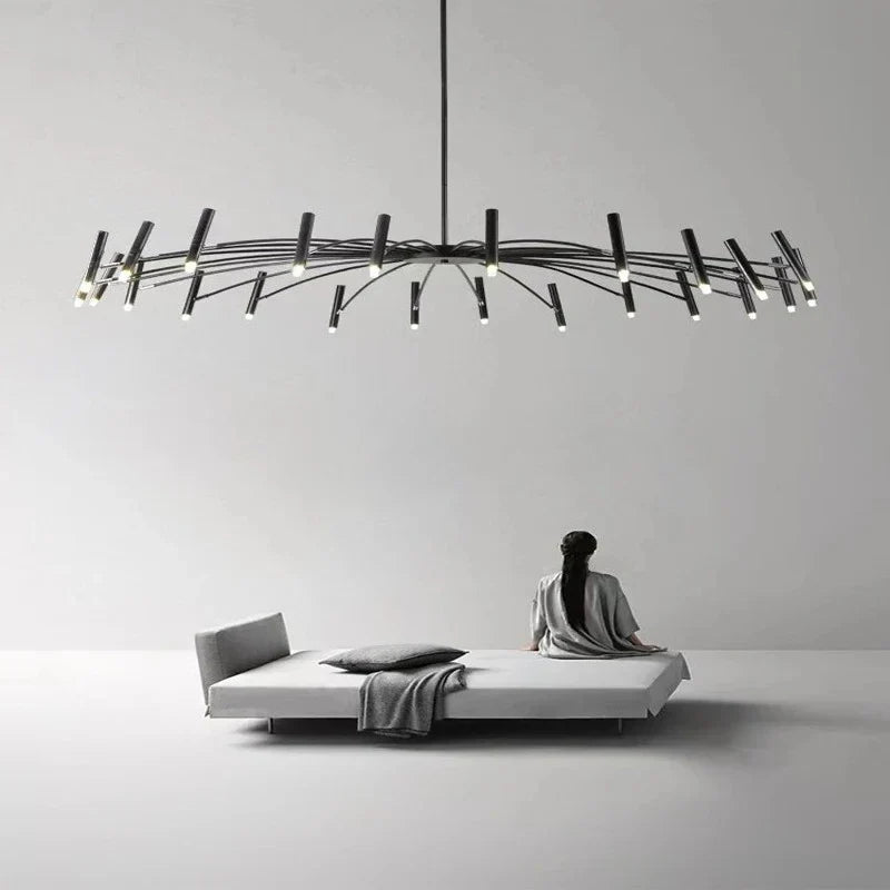 Axyaa Nordic Restaurant Pendant Light Modern LED Suspension Lamp