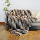 Axyaa Faux Fur Luxury Throw Blanket for Winter Home Decor & Bedding