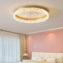 Axyaa LED Ceiling Light Dimmable Modern Round Glossy Lighting Fixtures