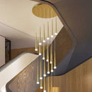 Axyaa Modern Pendant Light LED Chandelier for Indoor Dining Room Lighting