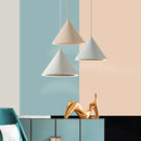 Axyaa Nordic Macaroon Pendant Light - LED Single Head for Restaurant Bedroom