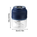 Axyaa Electric Mini Garlic Chopper Stainless Steel Mincer Grinder for Kitchen