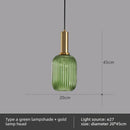 Axyaa Green Glass Ceiling Chandelier for Restaurant, Shop & Living Room