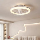Axyaa Oscillating Ceiling Fan Light Remote Control 3 Colors Quiet Bedroom Interior Lighting