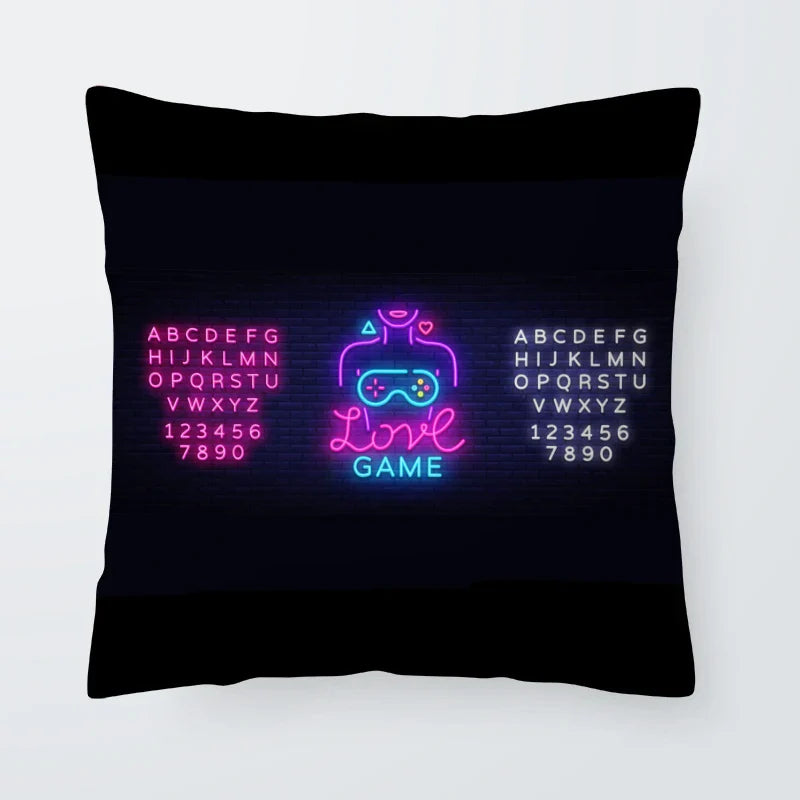 Axyaa Super Hot Gaming Fan Pad Cushion Cover for Living Room Sofa Bed Decor