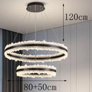 Axyaa Modern LED Pendant Dining Room Chandeliers Ceiling Light for Living Room