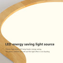 Axya Nordic Wooden Ceiling Light LED Cloud Light Warm Lighting