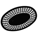 Axyaa Oval Plastic Food Baskets Set of 4 - Colorful Reusable Serving Plates